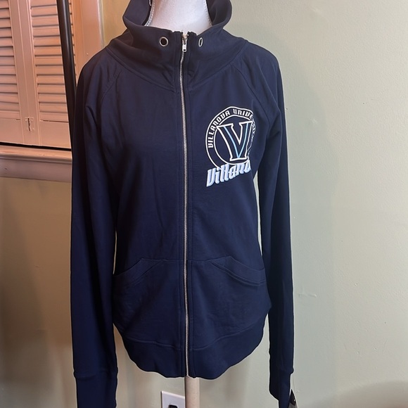 Women’s Stadium Athletics ‘Villanova University’ mock neck  zip up fitted jacket - Picture 12 of 16